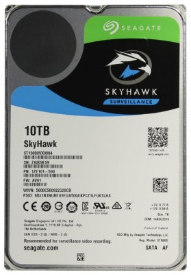   3.5" 10Tb 7200rpm 256Mb cache Seagate SATAIII ST10000VX0004