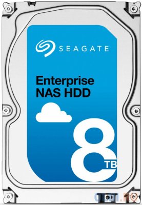   Seagate Enterprise NAS 3.5" 8Tb, SATA III, 256Mb 7200rpm ST8000NE0001