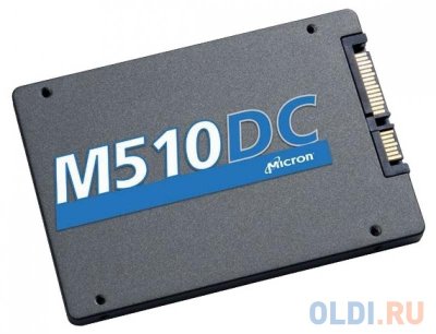   SSD 2.5" 480 Gb Micron SATA III M510DC (R420/W380MB/s) (MTFDDAK480MBP-1AN1Z