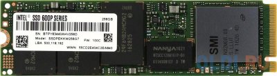 SSD   M.2 256Gb Intel 600p Series Read 1570Mb/s Write 540Mb/s PCI-E SSDPEKKW2