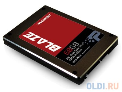   2.5" 60GB Patriot Read 530Mb/s Write 430mb/s SATA III PB60GS25SSDR