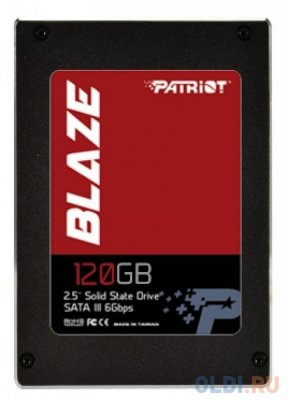   2.5" 120GB Patriot Read 545Mb/s Write 430mb/s SATA III PB120GS25SSDR