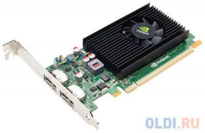   1Gb (PCI-E) PNY nVidia NVS 310 (DDR3, 64 bit, 2*DP, Low Profile, Retail)