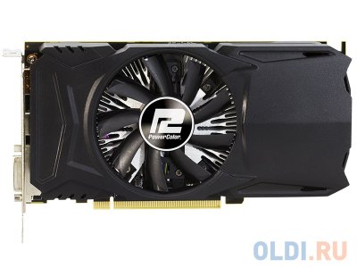  2048Mb PowerColor RX 460 PCI-E HDMI DVI DP HDCP AXRX 460 2GBD5-DH/OC Retail