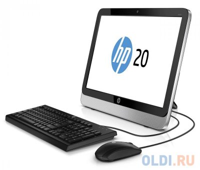  19.5" HP 20-r101ur 1600 x 900 AMD E-E1-6015 4Gb 500Gb AMD Radeon R2 Windows 10 Home  N