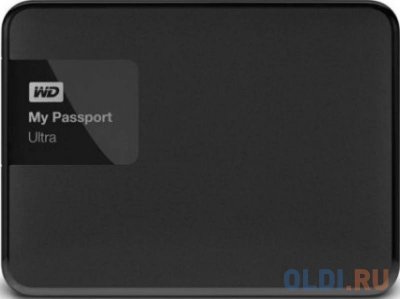    2.5" USB3.0 4 Tb Western Digital My Passport Ultra WDBNFV0040BBK-EEUE 