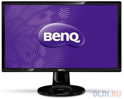  24" Benq GL2460 gl.Black, LED, 1920x1080, 2ms, 250 cd/m2, 1000:1 (DCR 12M:1), D-Sub, DVI-D (