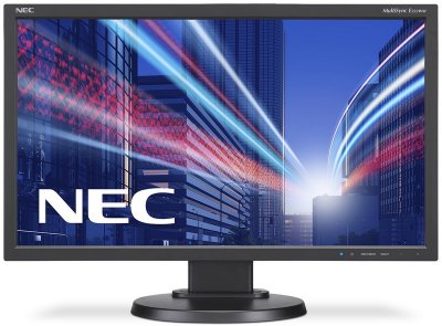  23" NEC E233WM-BK  TFT-TN 1920x1080 250 cd/m^2 5 ms DVI DisplayPort VGA 