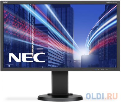  23.8" NEC E243WMi  AH-IPS 1920x1080 250 cd/m^2 5 ms VGA DVI DisplayPort 