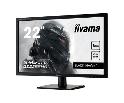  21.5" iiYama GE2288HS-B1  TN 1920x1080 250 cd/m^2 1 ms DVI HDMI 