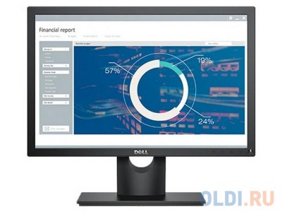  19.45" DELL E2016  IPS 1440x900 250 cd/m^2 6 ms VGA