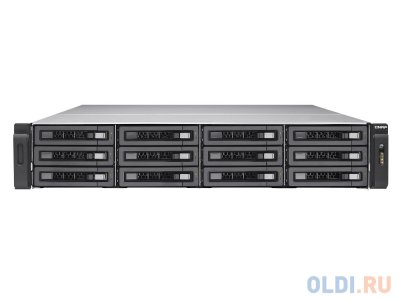   QNAP TS-EC1280U-i3-4GE-R2  RAID-, 12   HDD, ECC-,