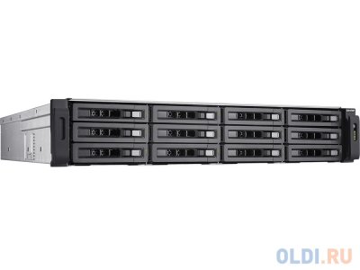   QNAP TVS-EC1280U-SAS-RP-8GE-R2  RAID-, 12   HDD, ECC-