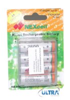  Nexcell 2600/4 () 2600  (NiMH) (4 .  )