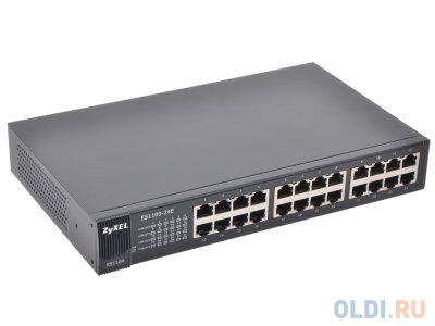  ZyXEL ES1100-24E 24-  Fast Ethernet