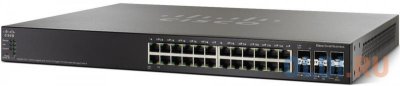  Cisco SG500X-24P-K9-G5  24  10/100Mbps 4xSFP