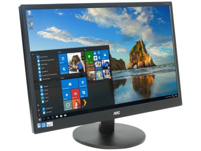   AOC M2470SWH 23.6" black VGA HDMI