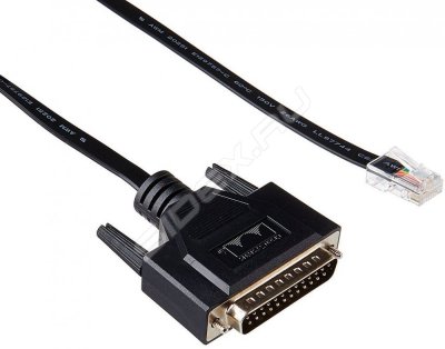  RJ-45 (M) - DB-25 (M) 2.4  (Cisco CAB-AUX-RJ45=) ()