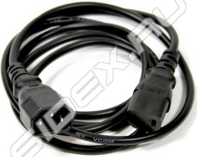  IEC-320-C13 - IEC-320-C14 (Vcom CE001-CU0.5-5M)