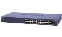  Netgear FS728TSEU 24xUTP 10/100, 2xUTP 100/1000, 2xCombo UTP/SFP Gb, Stacking Smart Sw. 1