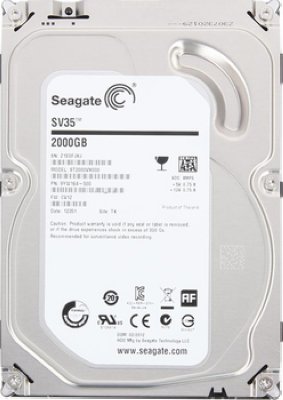    3,5" 2000Gb Seagate (ST2000VX000) 64Mb 7200rpm SATAIII SV35.5 Series