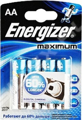  AA (Energizer Maximum 638635) (4 .)