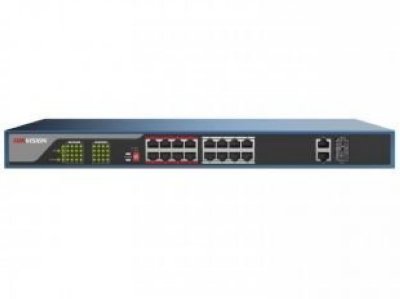  Hikvision DS-3E0318P-E 16-ports 10/100Mbps