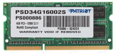   SODIMM Patriot Signature [PSD34G16002S] 4 