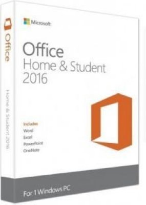 Microsoft Office Home and Student 2016 Win Russian Russia Only Mdls No Skype P2