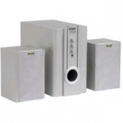  SVEN SPS-820 2.1 Silver (2x10W +Subwoofer 18W, )