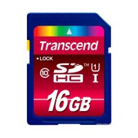   Transcend TS16GSDHC10U1 SDHC, 16 , Class 10