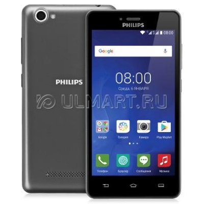   Philips S326 [5"/1280x720/1 /8 /3G/4G LTE/Wi-Fi/Bluetooth/GPS/Daul SIM/Android