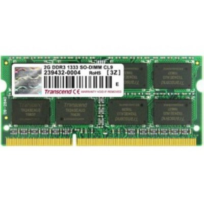 Transcend TS256MSK64V3N-I   SODIMM DDR3 2GB PC3-10666 1333Mhz 204pin 128  8 CL9 Industr