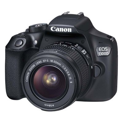   Canon EOS 1300D Kit EF-S 18-55mm DC III Black