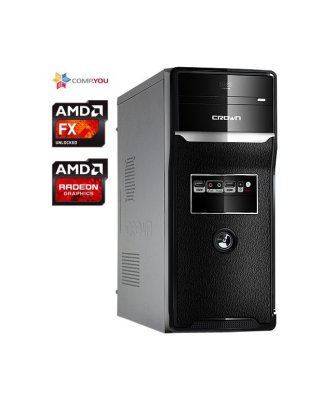   AMD   Home H555 FX-4330 4GHz, 16Gb DDR3, 2Tb, DVD-RW, Radeon RX 460