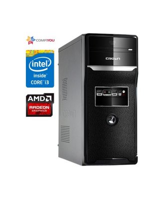   AMD   Home H575 Core i3-4170 3.7GHz, 8Gb DDR3, 2Tb, DVD-RW, Radeon R