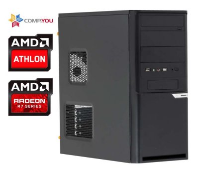   AMD   Office W155 Athlon II X4-840 3.1GHz, 8Gb DDR3, 1000Gb, Radeon R