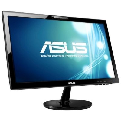  20" ASUS VK207S  TN 1600x900 DC 80000000:1 250cd/m^2 5ms D-Sub USB