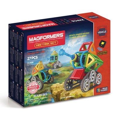   Magformers 707010 Mini Tank Set