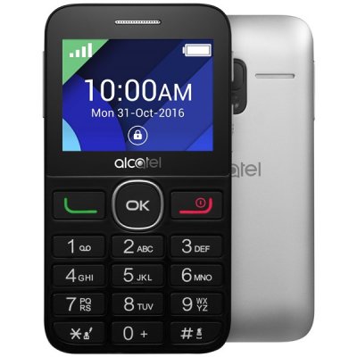   Alcatel OneTouch 2008G Black-Metal Silver