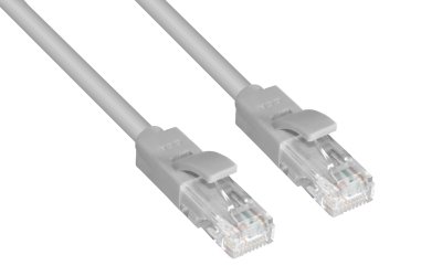   Greenconnect Premium UTP 24AWG 5e RJ45 T568B 0.9m Grey GCR-LNC031-0.9m