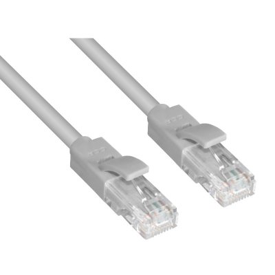   Greenconnect UTP 24AWG 5e RJ45 T568B 0.9m Grey GCR-LNC03-0.9m