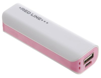  Red Line R-3000 Power Bank 3000 mAh Pink