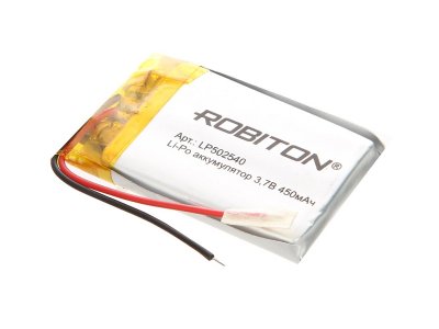  LP502540 - Robiton 3.7V 450mAh LP450-502540 14074