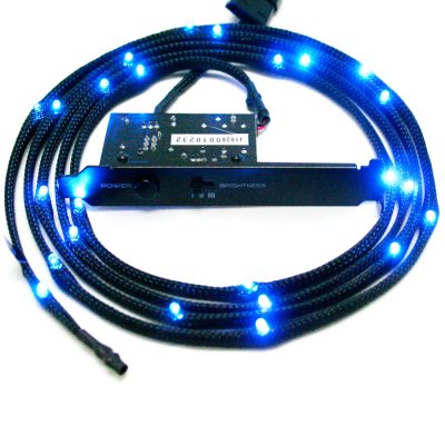   NZXT Sleeved LED Kit Blue 1m. (CB-LED10-BU)