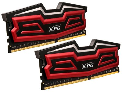   A-Data XPG DDR4 DIMM 2400MHz PC4-19200 CL16 - 16Gb KIT (2x8Gb) AX4U2400W8G16-DRD