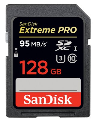   128Gb - SanDisk Extreme Pro - Secure Digital XC Class 10 UHS-I SDSDXXG-128G-GN4IN (