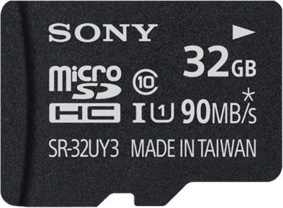   32Gb - Sony Micro Secure Digital UHS-1 Class 10 SR-32UY3A (!)