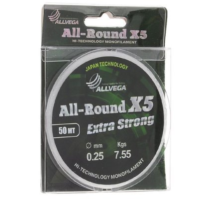  Allvega All-Round X5 50m 0.25mm LAR5025