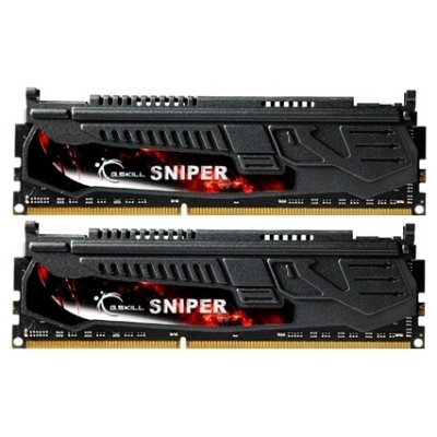 G.Skill F3-12800CL9D-8GBSR   DDR3 8GB (2*4GB) Sniper PC3-12800 1600MHz CL 9-9-9-24, 1.5V